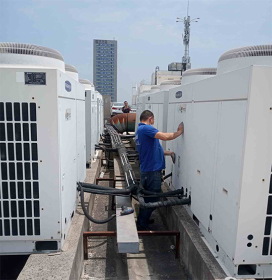 黄冈市中央空调制热和不制冷系统维修方法